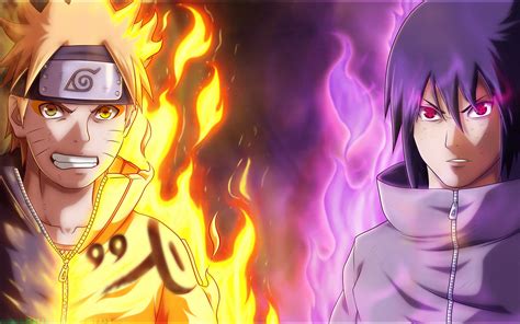 Naruto Vs Sasuke 4k Wallpaper Desktop Cinema Wallpaper 1080p