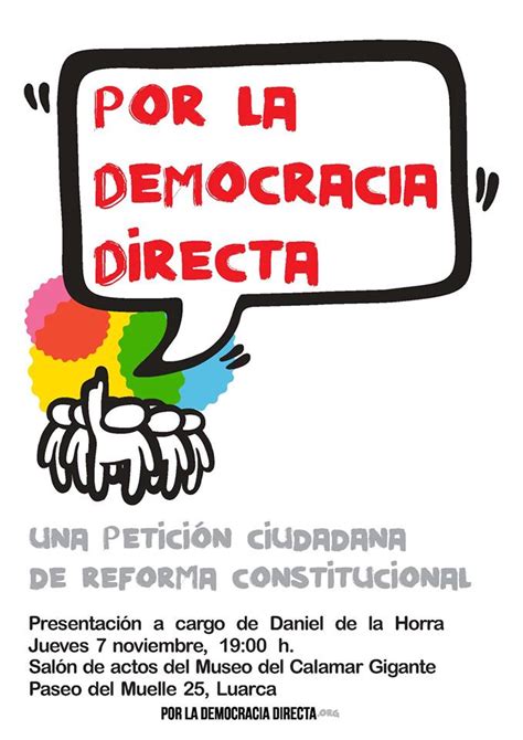 Alcaldes, concejales, gobernadores y constituyentes. Charla-coloquio de Democracia Directa en Luarca | La ...
