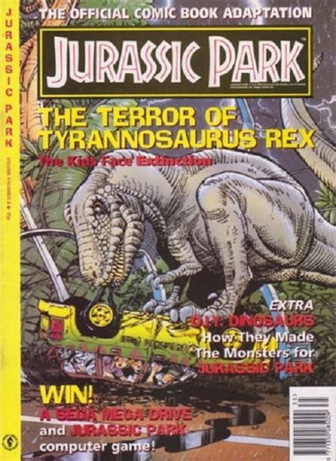 Jurassic Park 2 Dark Horse International Comic Book Value And Price
