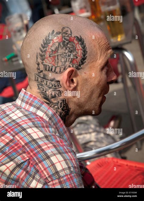 Skinhead Tattoo Hi Res Stock Photography And Images Alamy