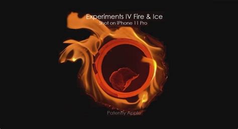 Apple Posts Experiments Iv Fire And Ice Shot On Iphone