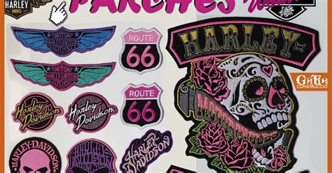 Parches Harley Davidson Para Mujer Ladies Of Harley Hog Parches