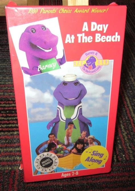 Barney A Day At The Beach Vhs 1989 For Sale Online Ebay Barney