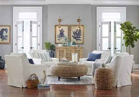 Take A Seat Or Several Coastal Decorating Living Room