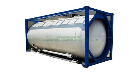 Bulk 20ft Iso Cement Tank Container 22 500 Litre 22bar 8m3min