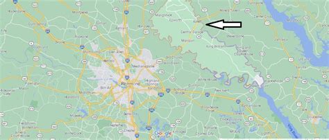 Where Is King William County Virginia King William County Map Where