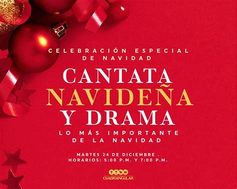 Cantata NavideÑa Y Drama Centro Evangélico Cuadrangular