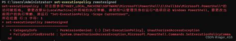 解决win10 Powershell无法激活anaconda环境的问题无法激活conda环境请打开anaconda Csdn博客