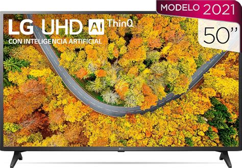 Pantalla LG 50 4K Smart TV LED 50UP7500PSF AI ThinQ 2021 Amazon Com