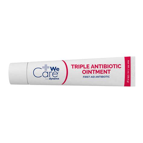 Dynarex® Triple Antibiotic Ointment In Sample Size Tubes