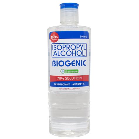 Biogenic Isopropyl Alcohol 70 500ml Watsons Philippines