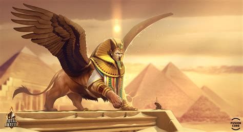 Sphinx Winged Eternity By Gaudibuendia On Deviantart Egypt Concept