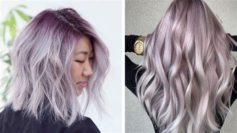 Lavender Gray Is Springs Coolest Hair Color Trend 21 Ways To Wear It