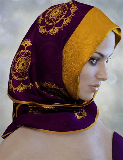 Lihat ide lainnya tentang wanita, jilbab cantik, gaya hijab. X-Fashion Hijab for Genesis 3 Female(s) | Daz 3D