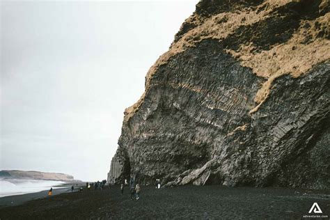 Reynisfjara Black Sand Beach In Iceland