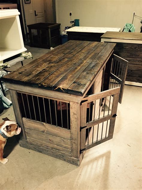 How To Build A Dog Crate Coffee Table
