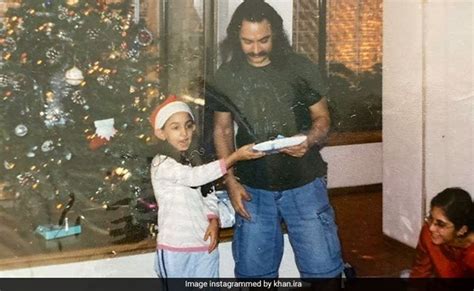 Awwdorable Aamir Khans Daughter Ira Khan Shares Throwback Christmas