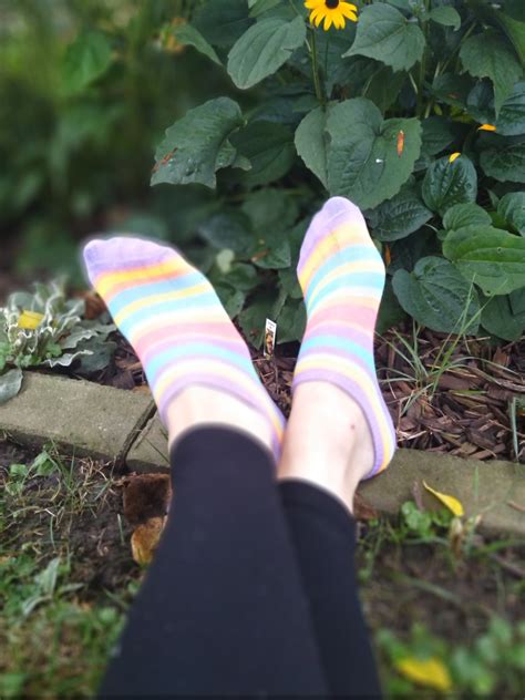 Feetlifeforme — Cute Sexy Striped Ankle Socks Now Up For