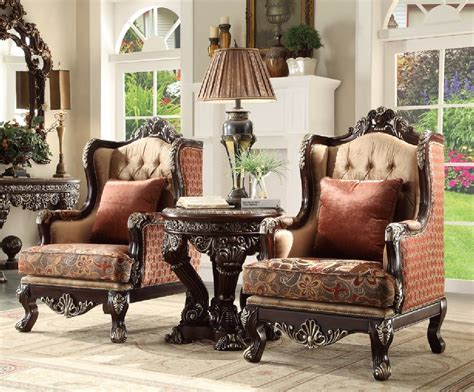 Hd 111 Homey Design Upholstery Accent Chair Victorian European