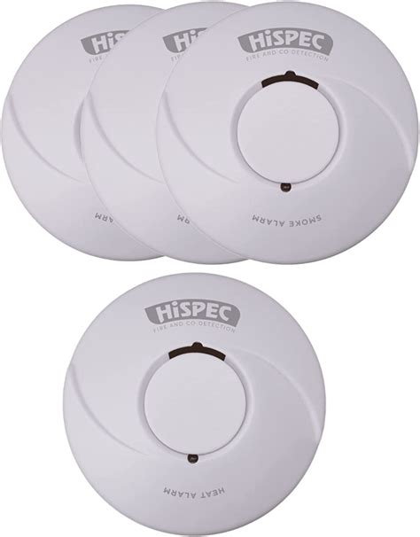 Hispec Smoke Alarms Heat Detectors And Co Detectors Fire Safety Kits