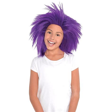 Purple Crazy Wig Party City