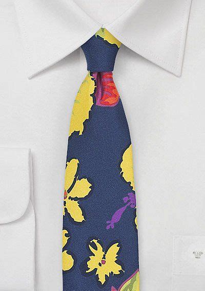 skinny silk tie with hawaiian hibiscus flowers bows n floral necktie floral tie diy