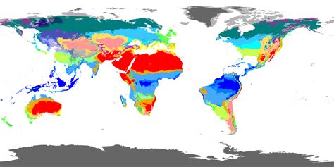 Koppen World Climate Map