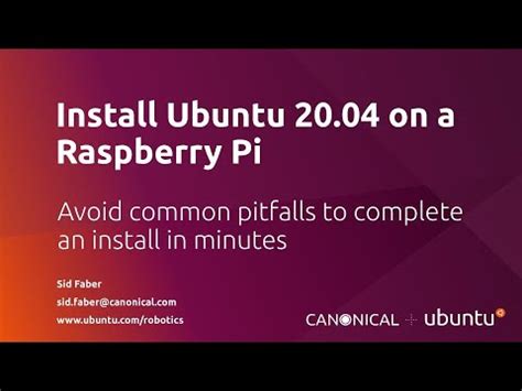 Install Ubuntu On A Raspberry Pi Youtube