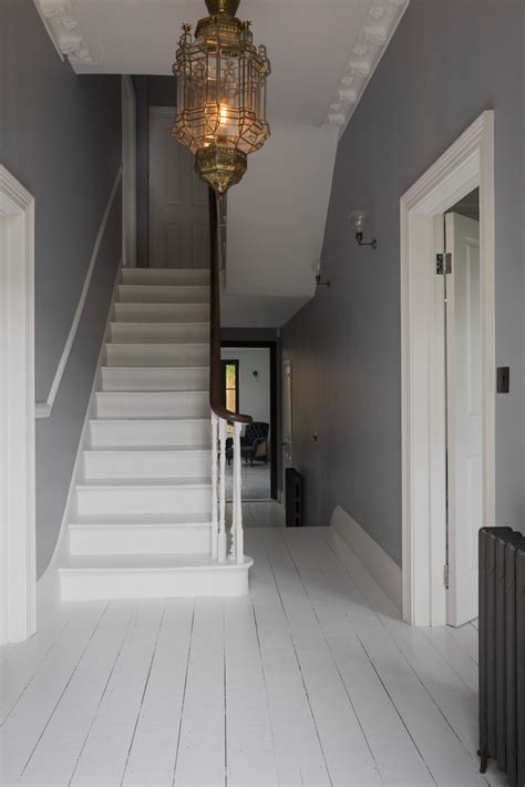 Narrow Hall Stairs And Landing Ideas 46 Beautiful Entrance Hall