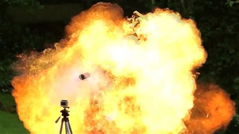 Aerosol Explosions Exploding Deodorant Can Bombs Youtube