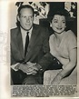 1960 Anne Baxter and fiancee Randolph Galt shown in Hollywood, CA ...