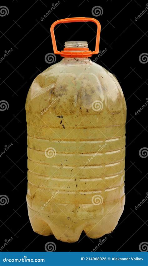 Plastic Bottle With Very Dirty Water Isolated Stock Photo Image Of Bottle Poison