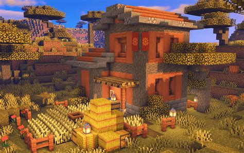 9 Amazing Acacia Minecraft Homes Minecraft House Ideas