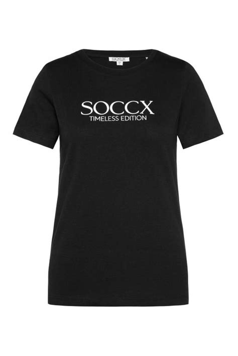 Camp David And Soccx Basic T Shirt Mit Logo Print Black