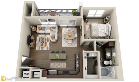 30 Modern 3d Floor Plans Help You To Make Your Dream Home Daily