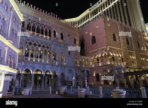 Las Vegas The Venetian Stock Photo Alamy