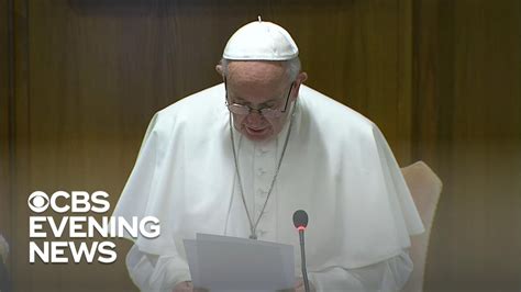 Pope Francis Issues New Vatican Law On Reporting Of Sexual Abuse Youtube