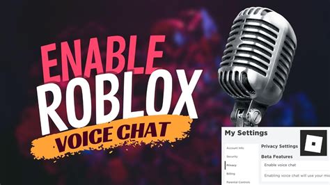 How To Enable Voice Chat On Roblox Turn On Roblox Voice Chat Youtube