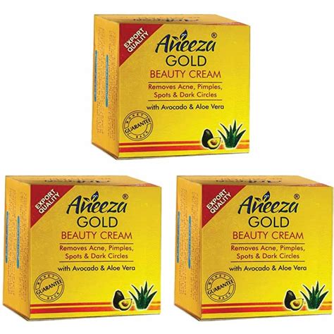 Aneeza Gold Beauty Cream 50 Grams Big Pack Of 3 Original Imported