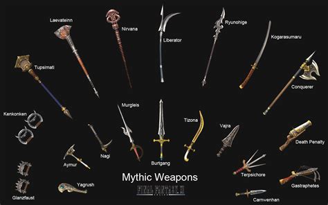 Review Of Ff7 Weapon Types References