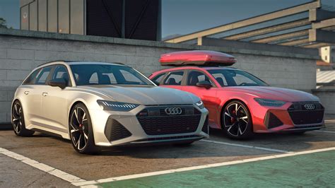2020 Audi Rs6 Avant Add On Extras Template Gta5