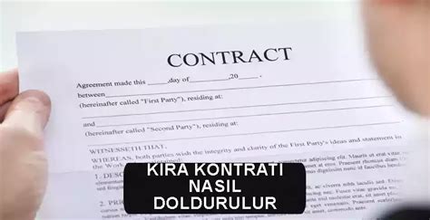 Kira Kontratı Nasıl Doldurulur Adım Adım Rehber