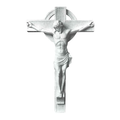 Classic Crucifixion Marble Statue