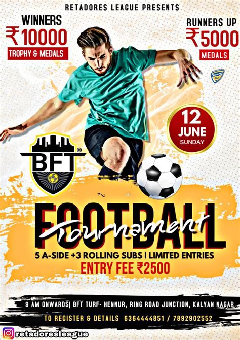 football tournaments list in bangalore