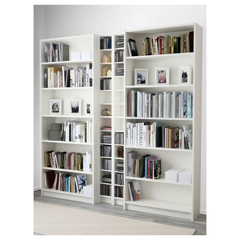 Billy Gnedby White Bookcase 200x28x202 Cm Ikea Ikea Billy