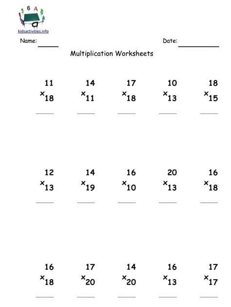 The best source for free multiplication worksheets. 4th grade math multiplication worksheets pdf
