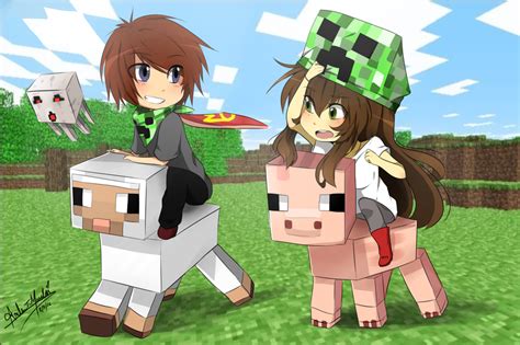 Imgs For Minecraft Skin Boy With Hat Minecraft Anime Anime