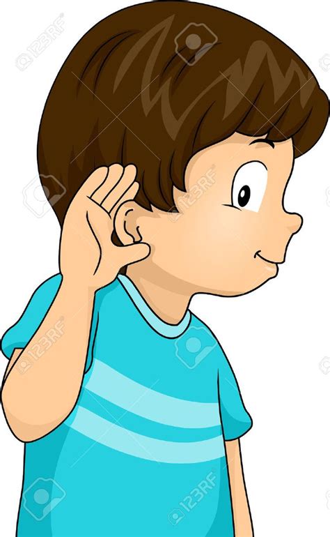 Escucha En Clase Listening Ears Clip Art Et Ear