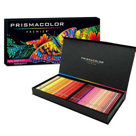 Wax Based Colored Pencils 150 Vibrant Colors