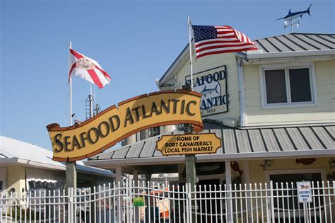 Seafood Atlantic Restaurant And Seafood Market Cape Canaveral Florida